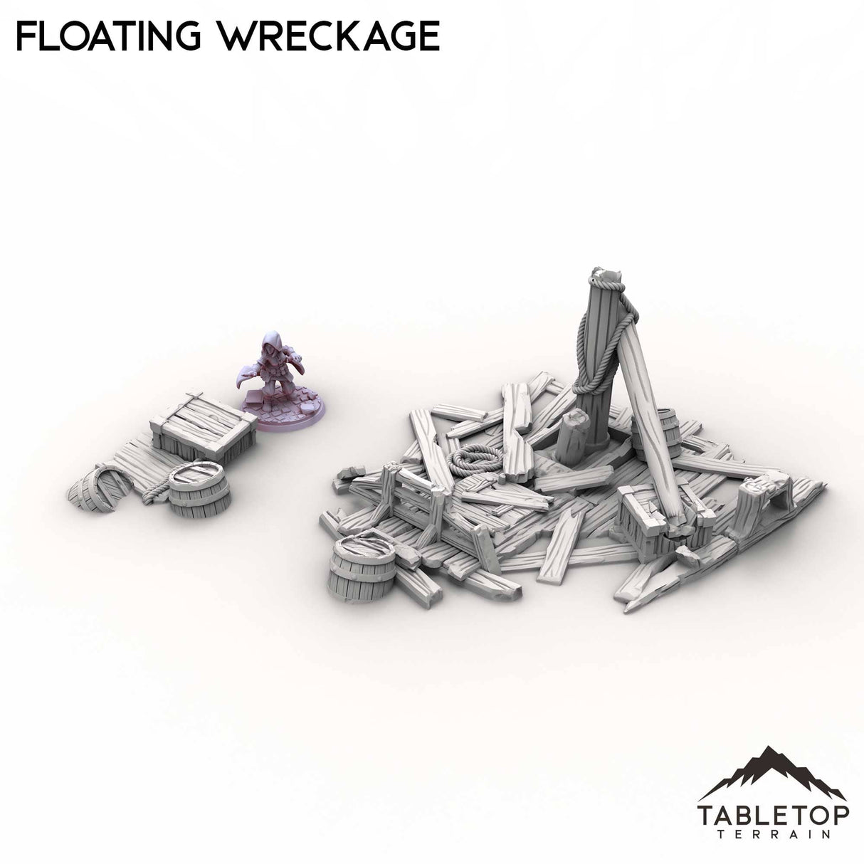 Tabletop Terrain Terrain Floating Wreckage