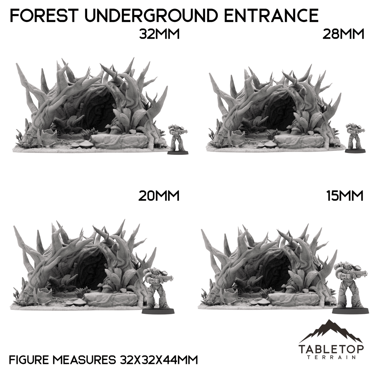 Tabletop Terrain Terrain Forest Underground Entrance