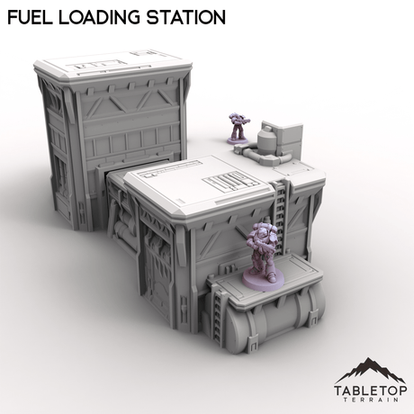 Tabletop Terrain Terrain Fuel Loading Station