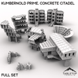 Tabletop Terrain Terrain Full Set / 28/32mm Kumbernold Prime, Concrete Citadel