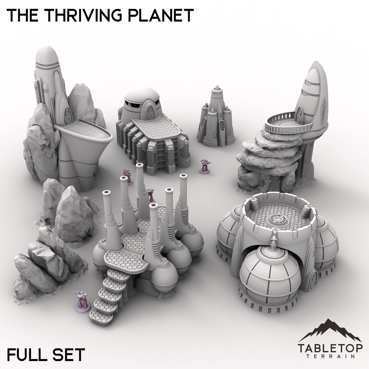 Tabletop Terrain Terrain Full Set / 28/32mm The Thriving Planet