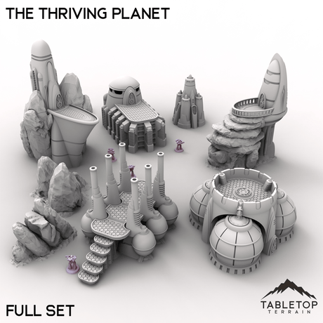Tabletop Terrain Terrain Full Set / 28/32mm The Thriving Planet