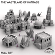 Tabletop Terrain Terrain Full Set / 28/32mm The Wasteland of Hatrass