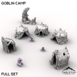 Tabletop Terrain Terrain Full Set / 32mm Goblin Camp