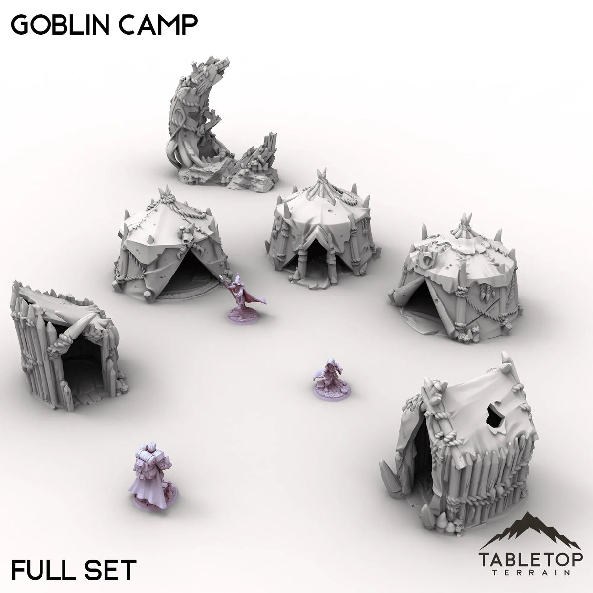Tabletop Terrain Terrain Full Set / 32mm Goblin Camp