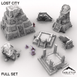 Tabletop Terrain Terrain Full Set / 32mm Lost City