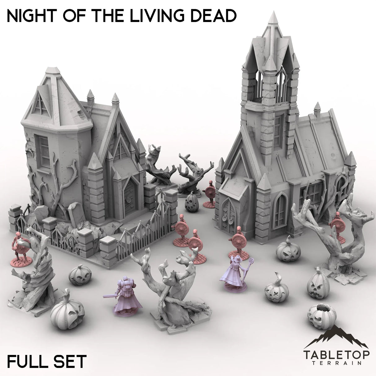 Tabletop Terrain Terrain Full Set / 32mm Night of the Living Dead