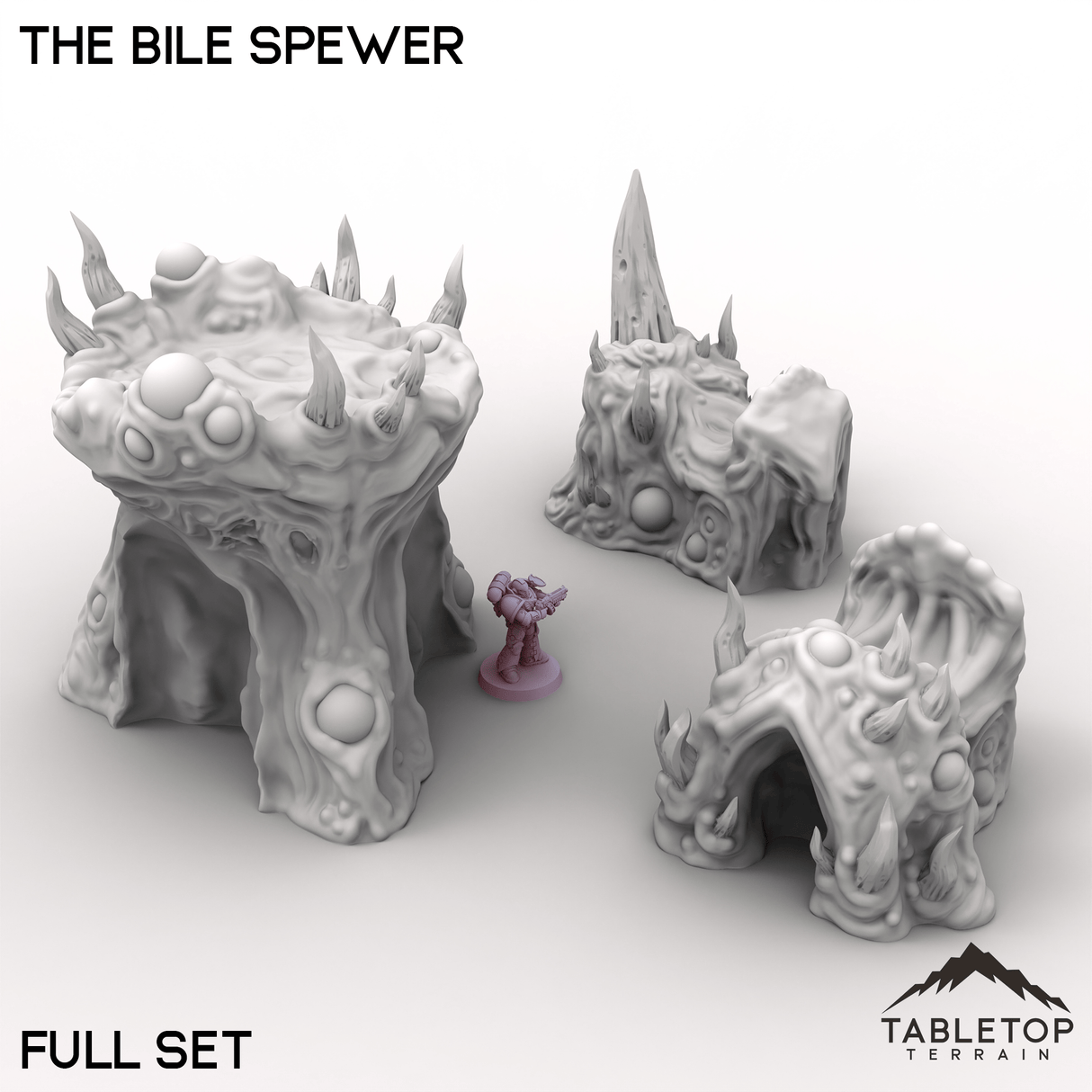 Tabletop Terrain Terrain Full Set / 32mm The Bile Spewer
