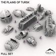 Tabletop Terrain Terrain Full Set / 32mm The Plains of Tursk