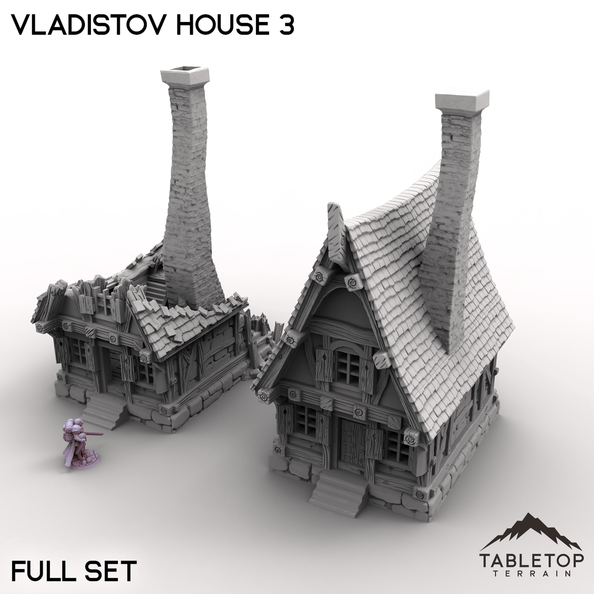 Tabletop Terrain Terrain Full Set / 32mm Vladistov House 3