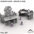 Tabletop Terrain Terrain Full Set Krump-O-Fuel - Scrapz Kamp