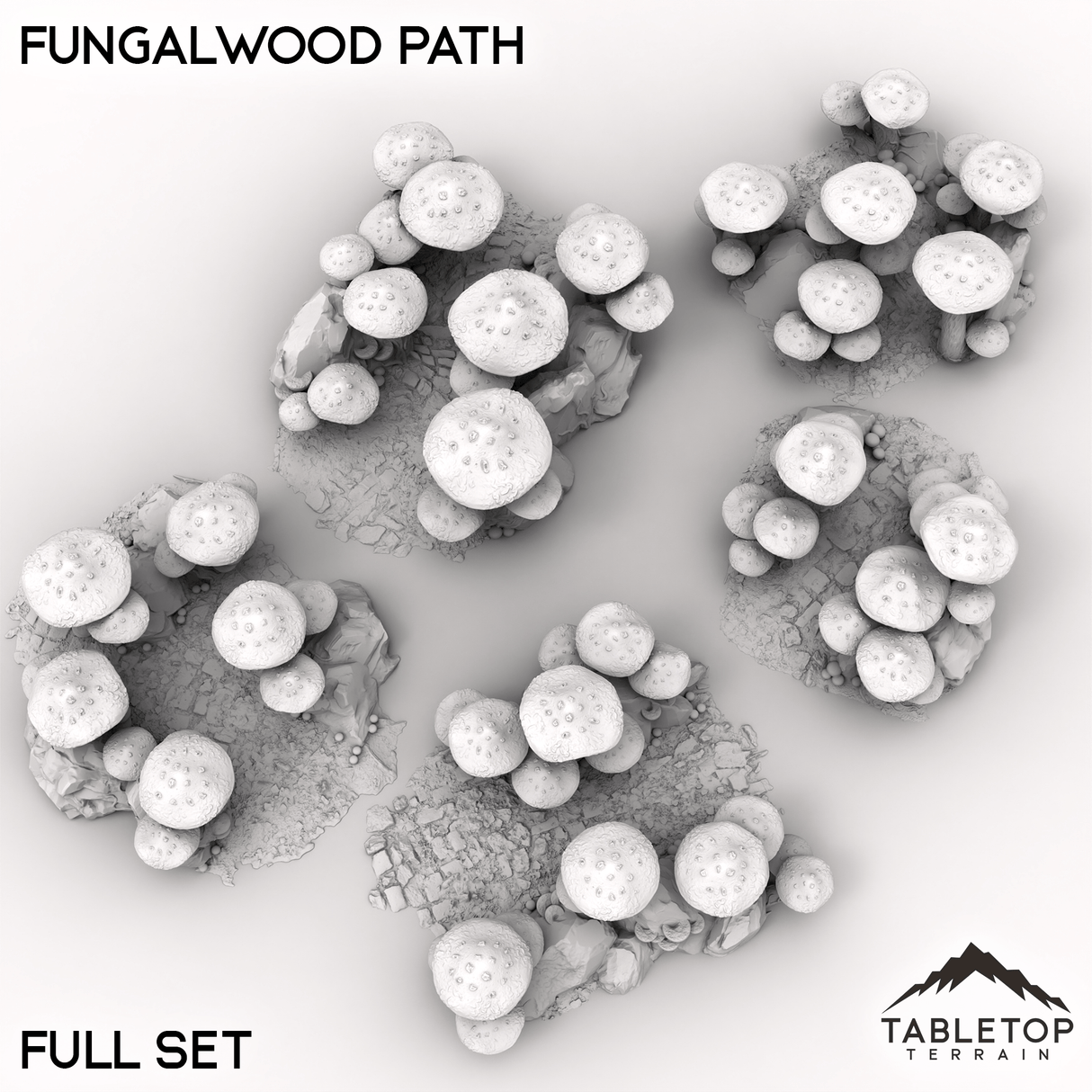 Tabletop Terrain Terrain Fungalwood Path
