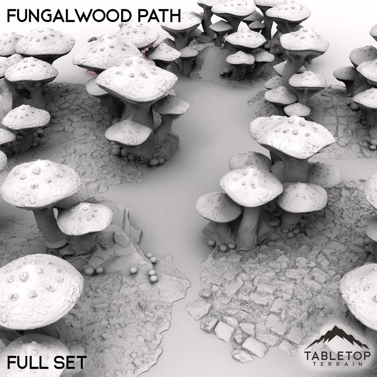 Tabletop Terrain Terrain Fungalwood Path