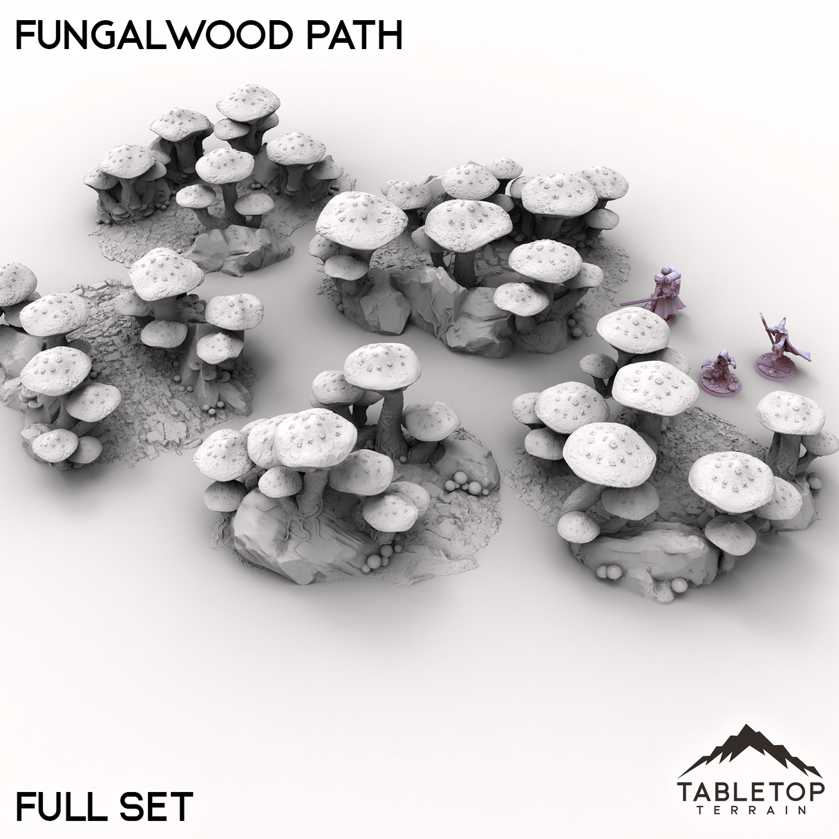 Tabletop Terrain Terrain Fungalwood Path
