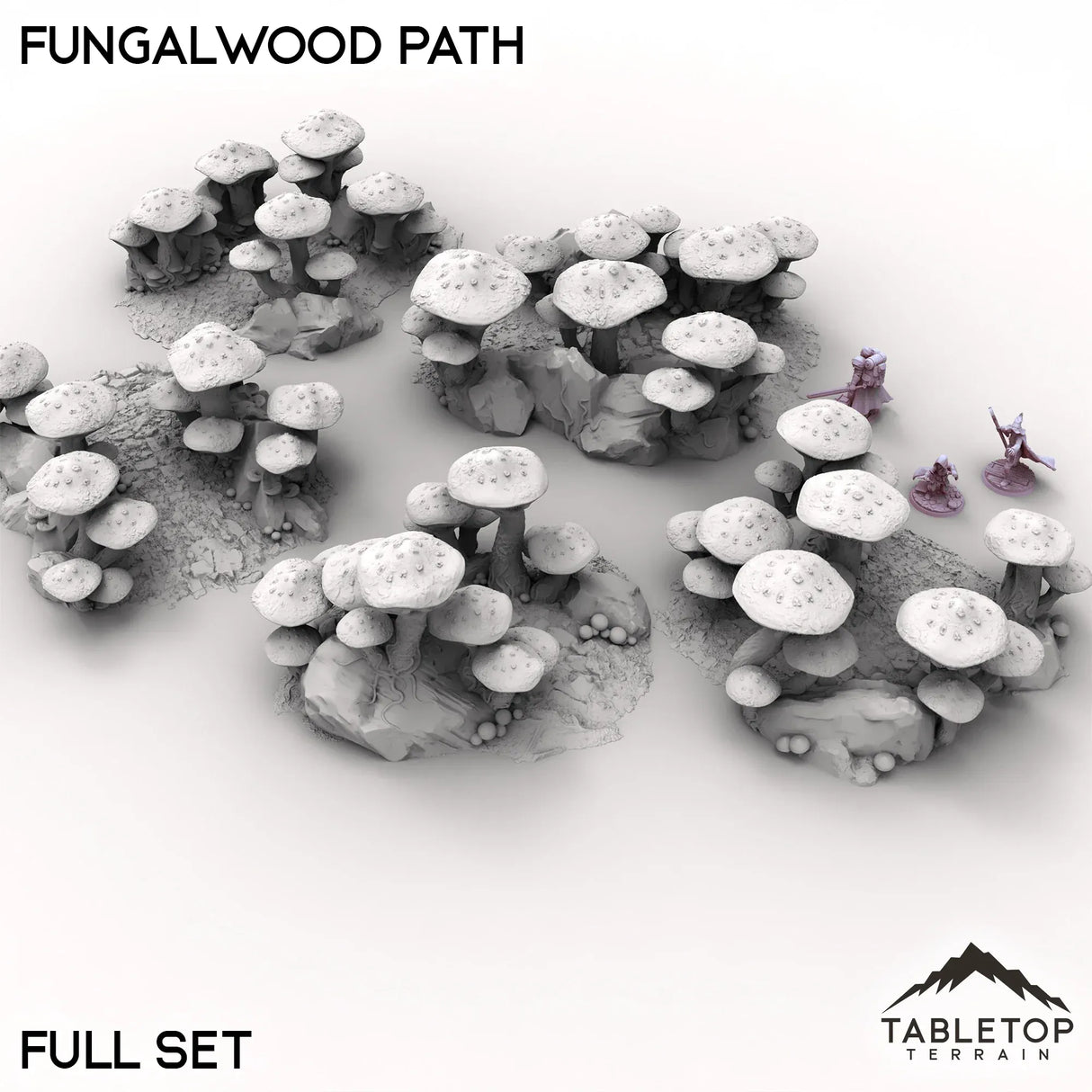 Tabletop Terrain Terrain Fungalwood Path