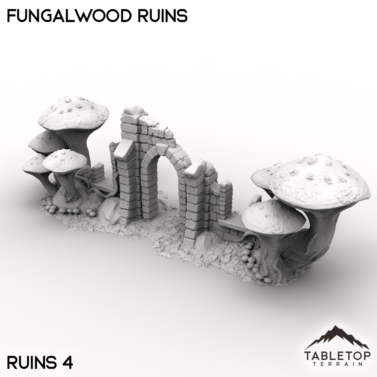 Tabletop Terrain Terrain Fungalwood Ruins