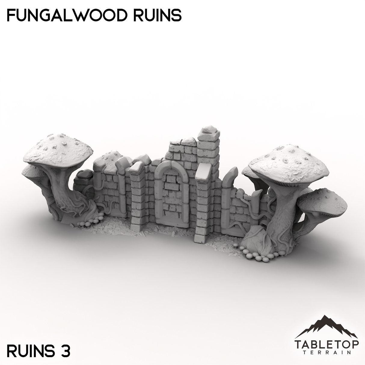 Tabletop Terrain Terrain Fungalwood Ruins