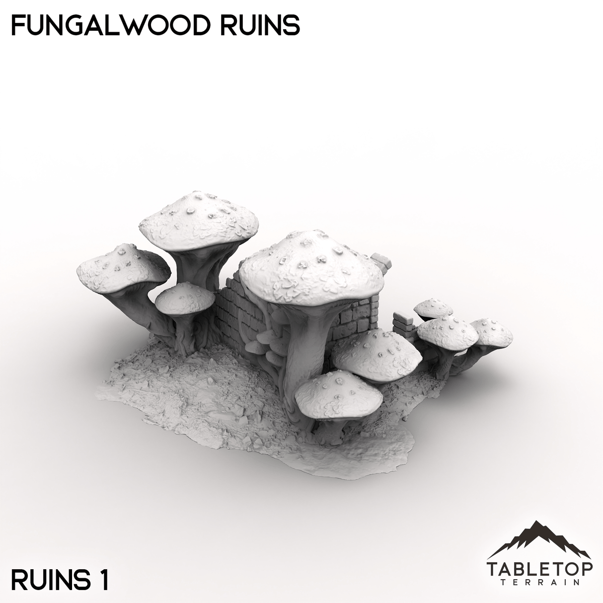 Tabletop Terrain Terrain Fungalwood Ruins