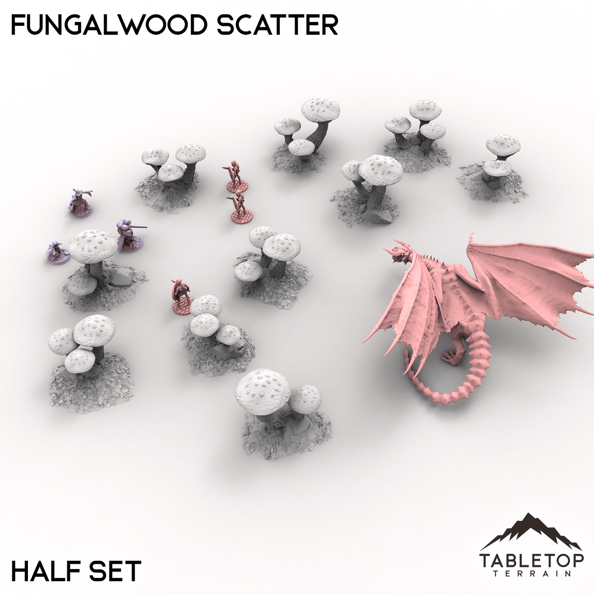 Tabletop Terrain Terrain Fungalwood Scatter