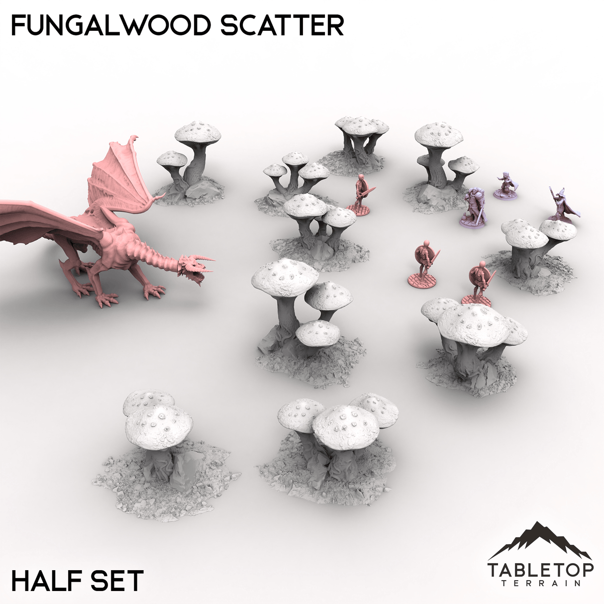 Tabletop Terrain Terrain Fungalwood Scatter