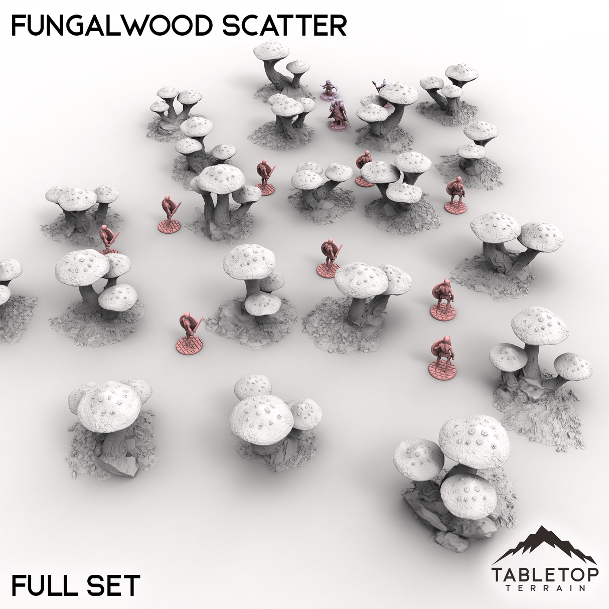 Tabletop Terrain Terrain Fungalwood Scatter