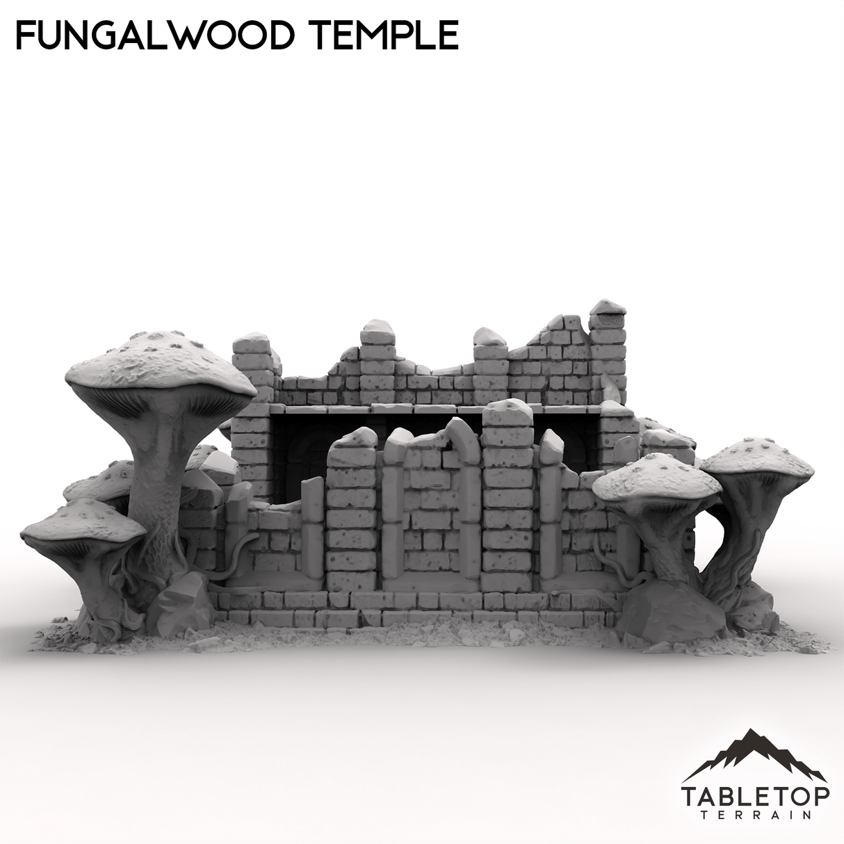 Tabletop Terrain Terrain Fungalwood Temple