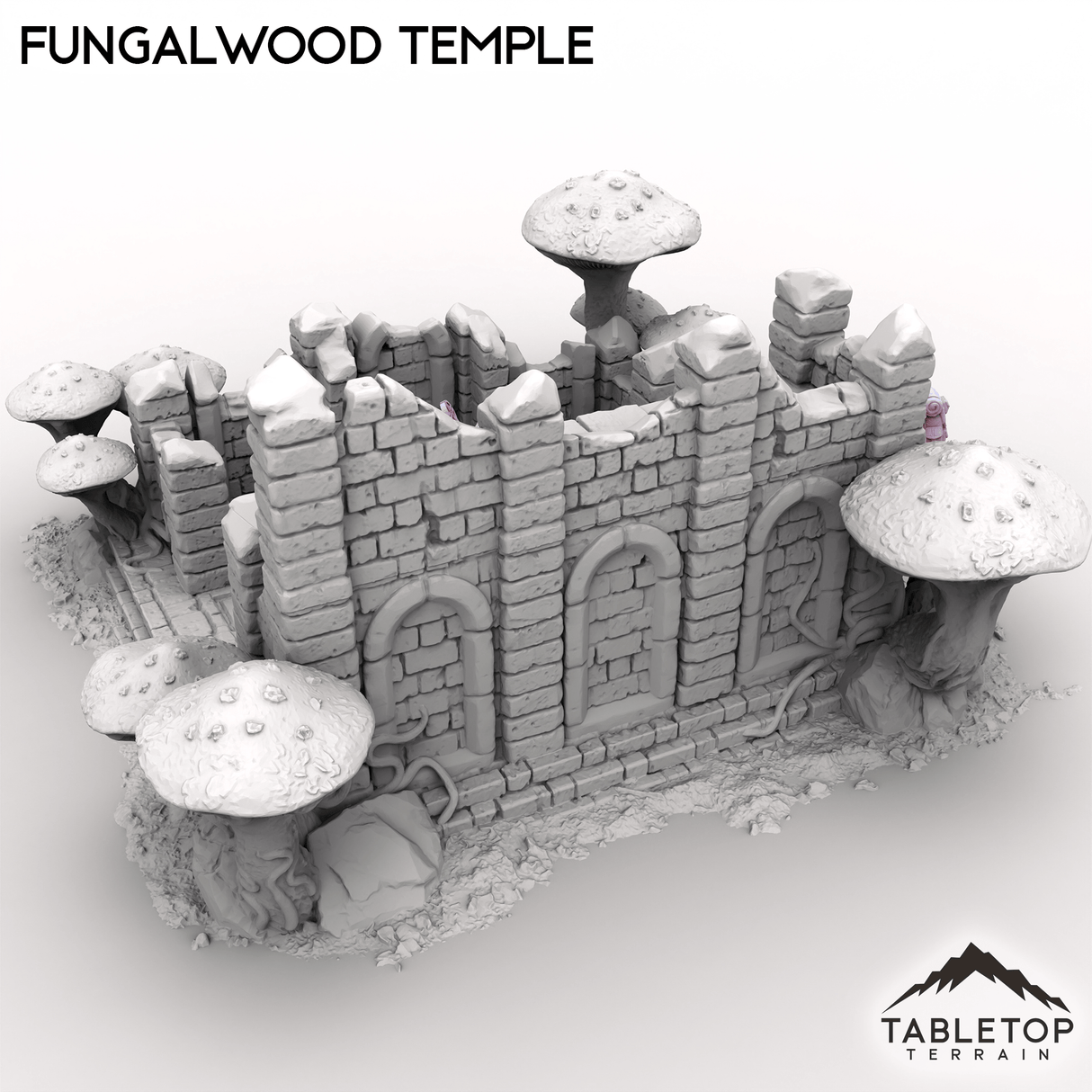 Tabletop Terrain Terrain Fungalwood Temple