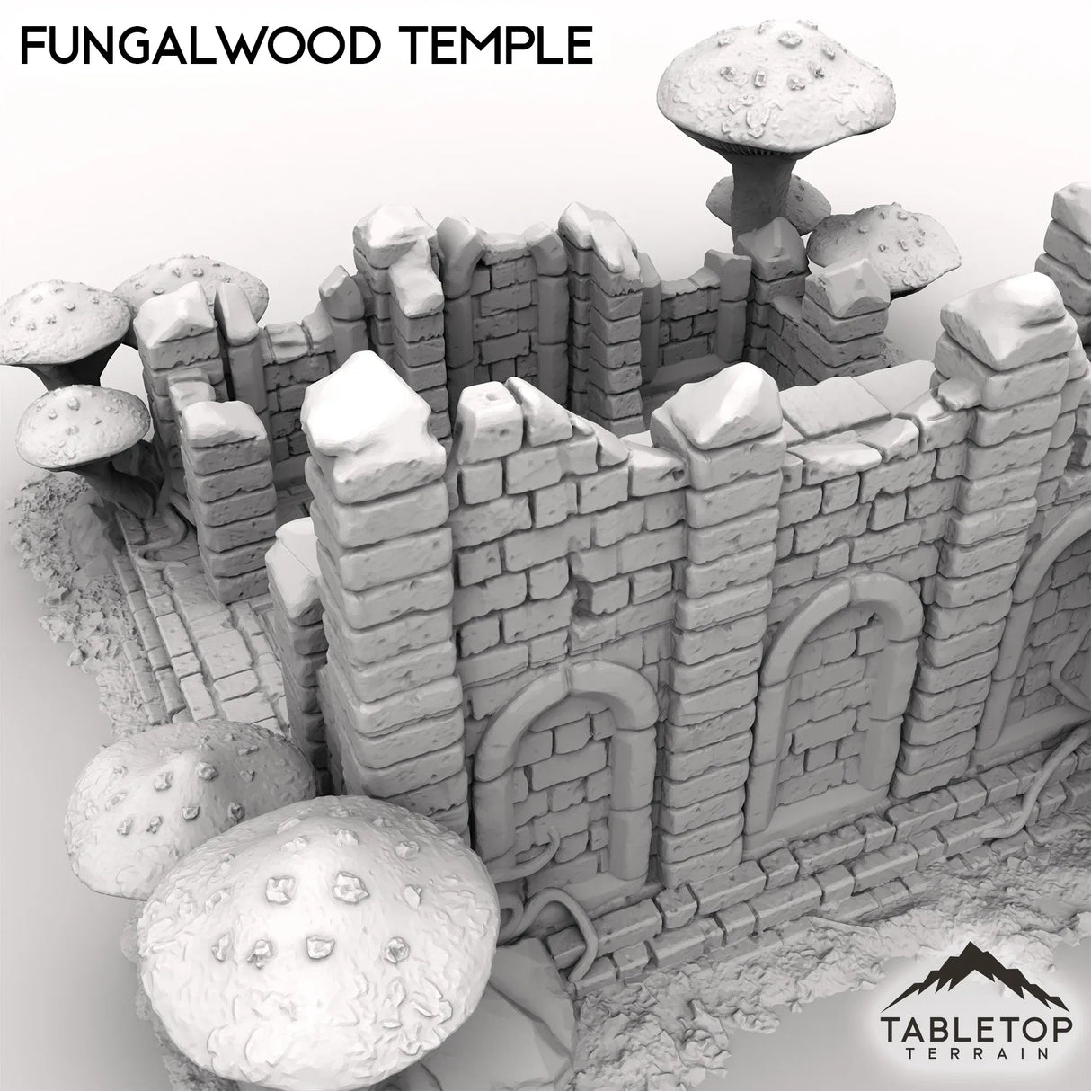 Tabletop Terrain Terrain Fungalwood Temple