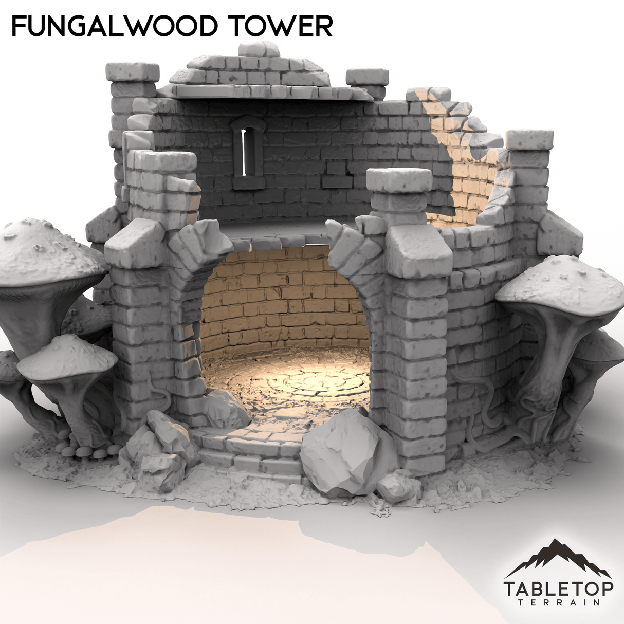 Tabletop Terrain Terrain Fungalwood Tower