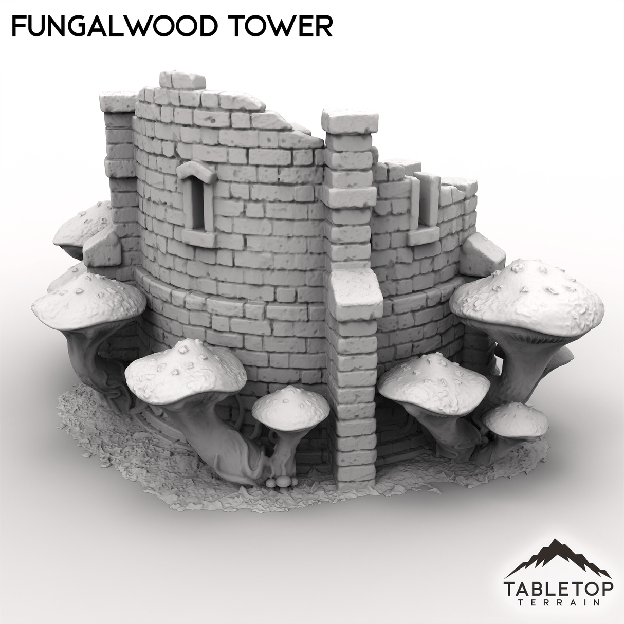 Tabletop Terrain Terrain Fungalwood Tower