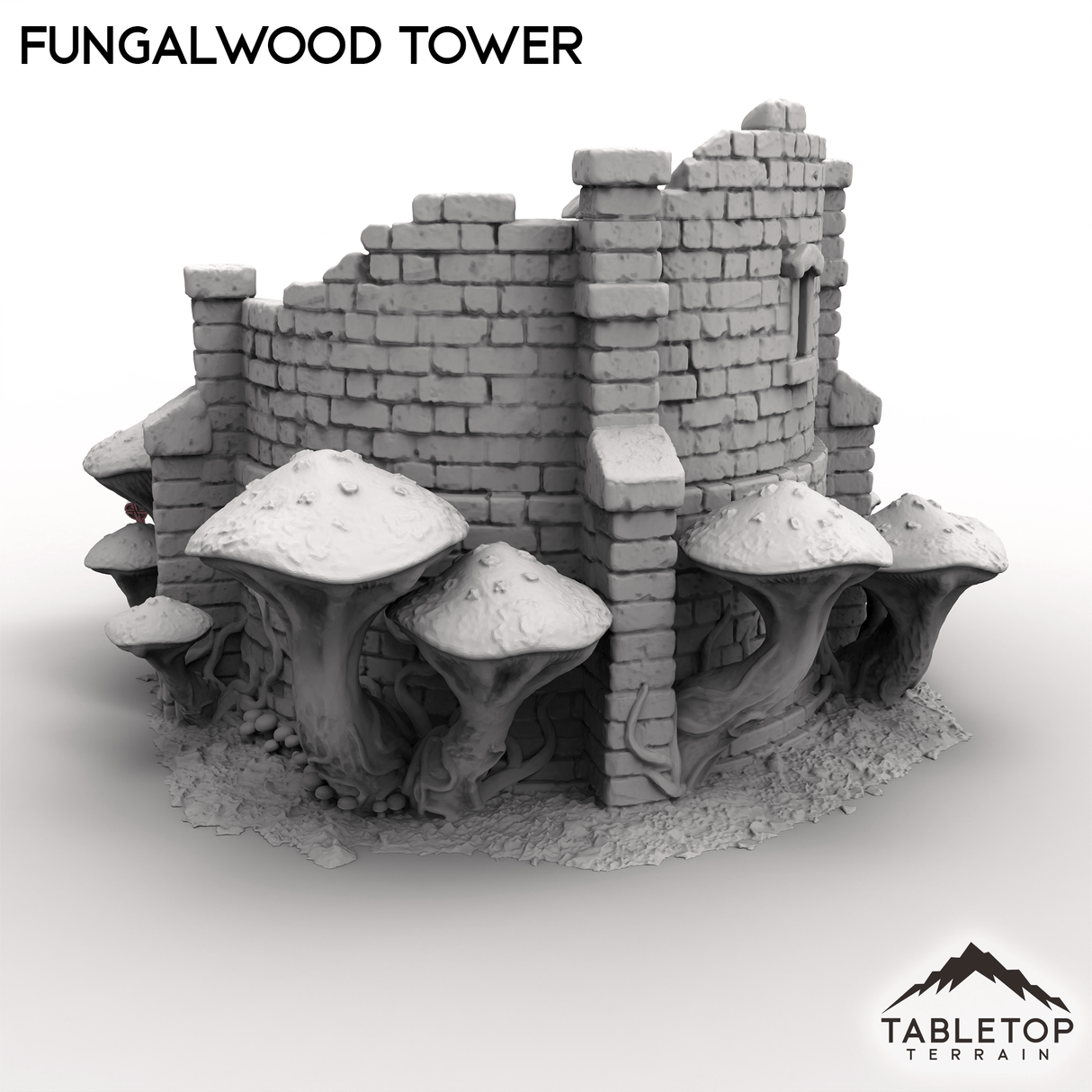 Tabletop Terrain Terrain Fungalwood Tower