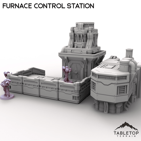 Tabletop Terrain Terrain Furnace Control Station