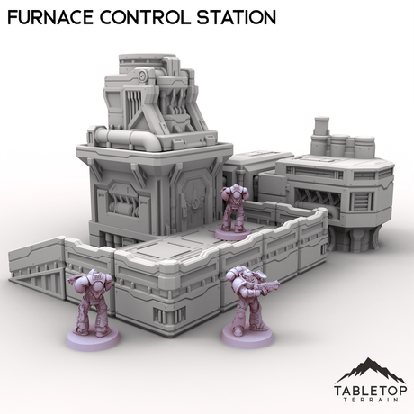 Tabletop Terrain Terrain Furnace Control Station