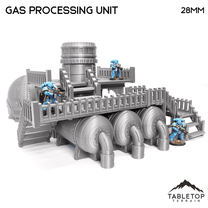 Tabletop Terrain Terrain Gas Processing Unit - Grimdark UnderNidus Terrain