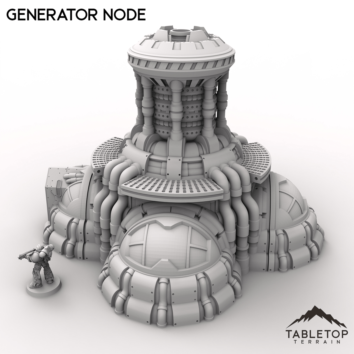 Tabletop Terrain Terrain Generator Node - Vahngart, Garrisoned Moon