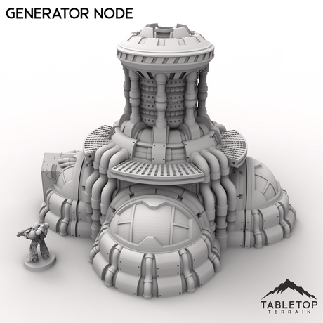 Tabletop Terrain Terrain Generator Node - Vahngart, Garrisoned Moon