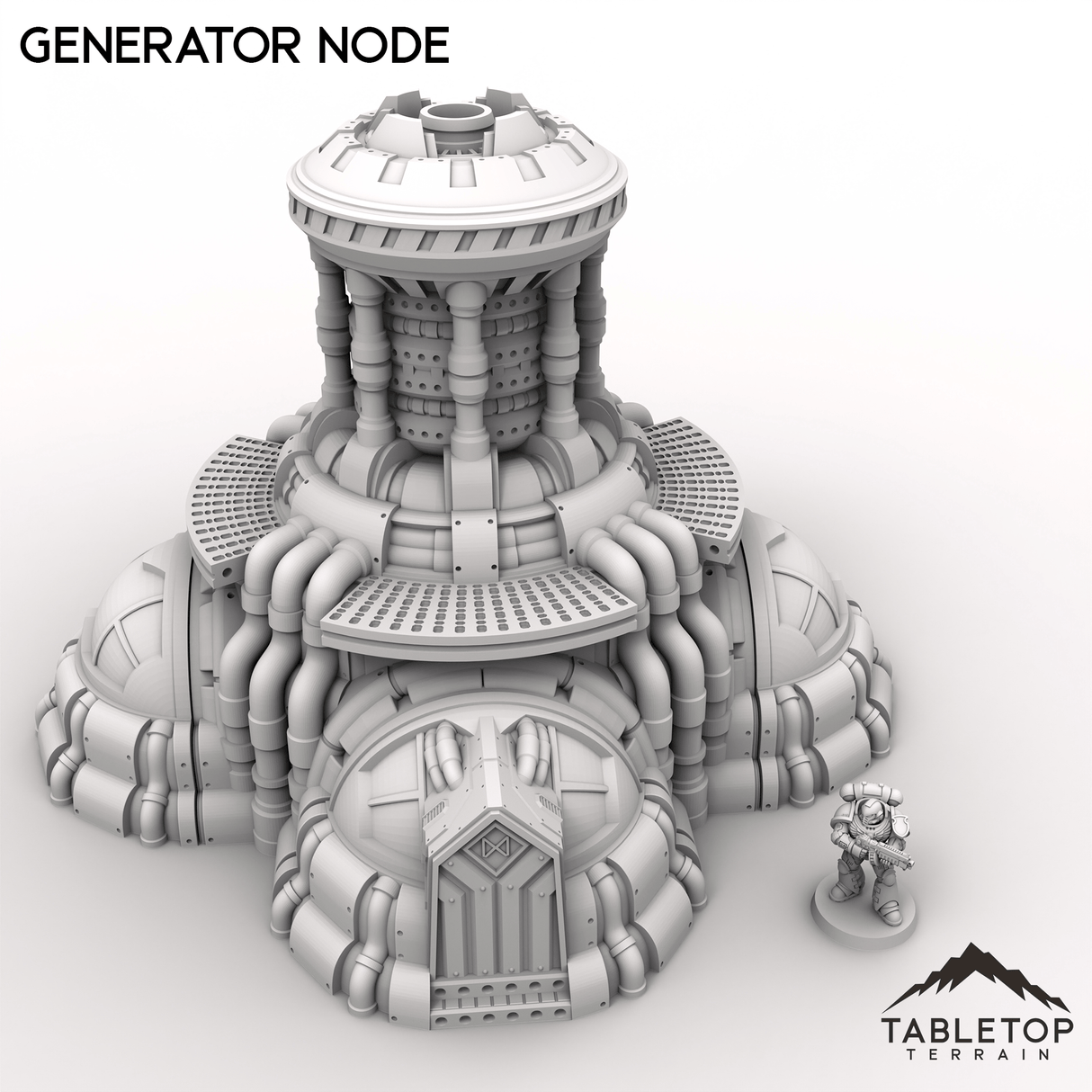Tabletop Terrain Terrain Generator Node - Vahngart, Garrisoned Moon