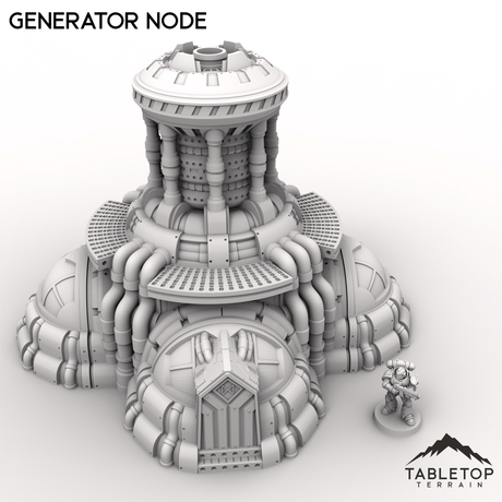 Tabletop Terrain Terrain Generator Node - Vahngart, Garrisoned Moon