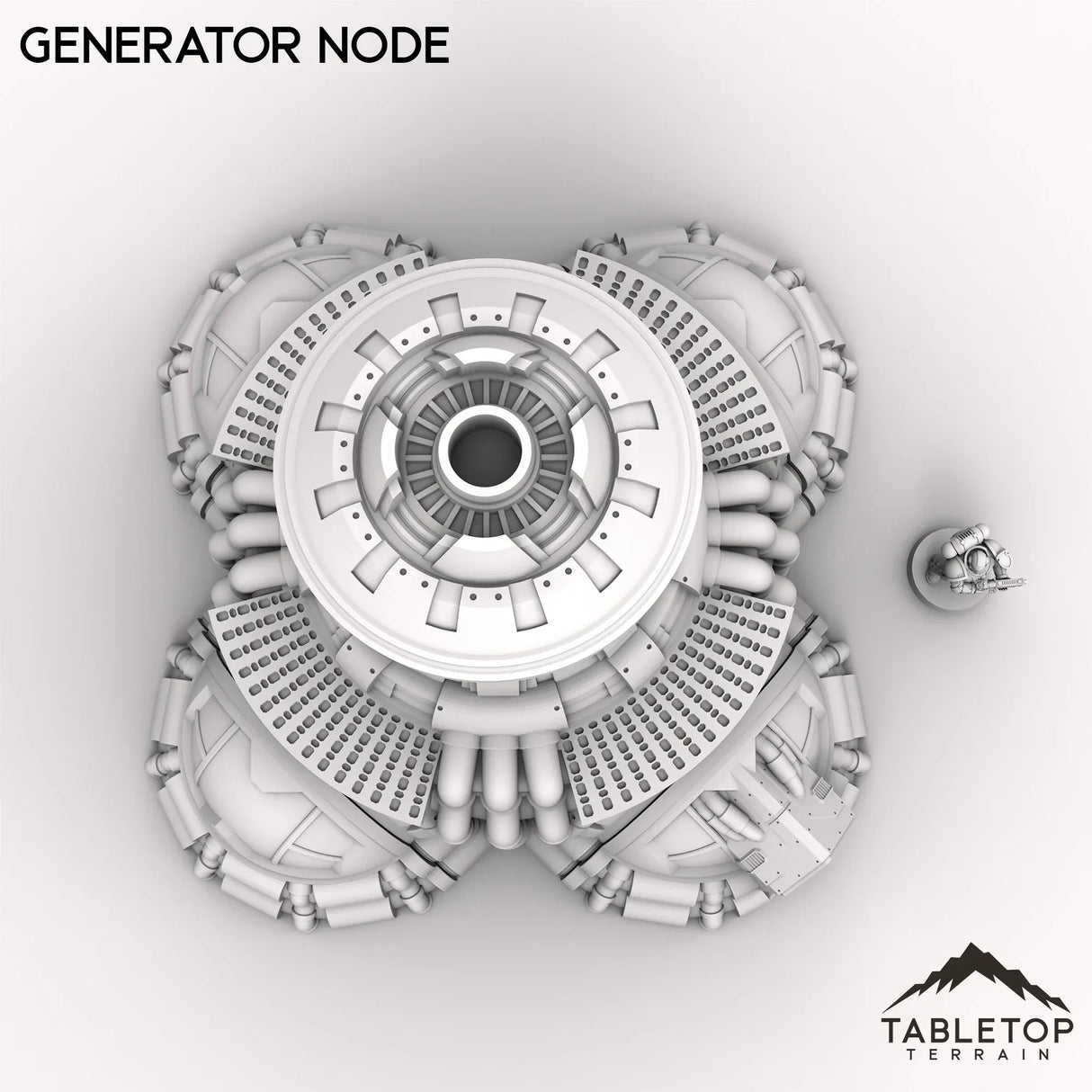 Tabletop Terrain Terrain Generator Node - Vahngart, Garrisoned Moon