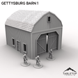 Tabletop Terrain Terrain Gettysburg Barn 1