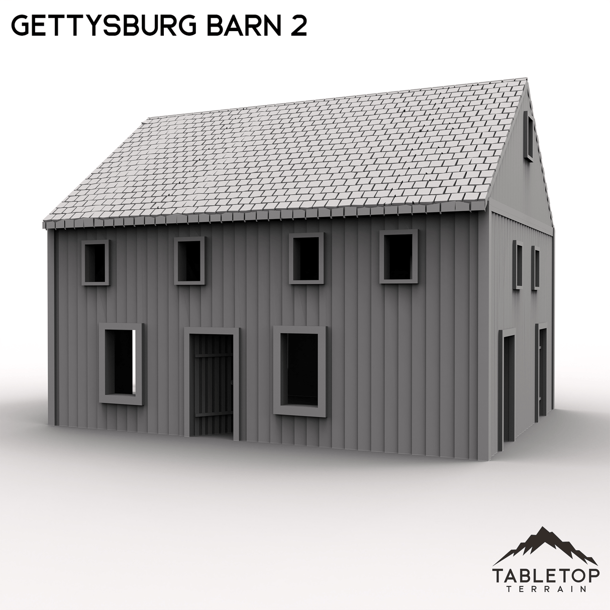 Tabletop Terrain Terrain Gettysburg Barn 2