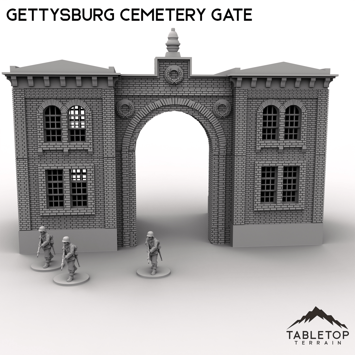 Tabletop Terrain Terrain Gettysburg Cemetery Gate