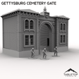 Tabletop Terrain Terrain Gettysburg Cemetery Gate