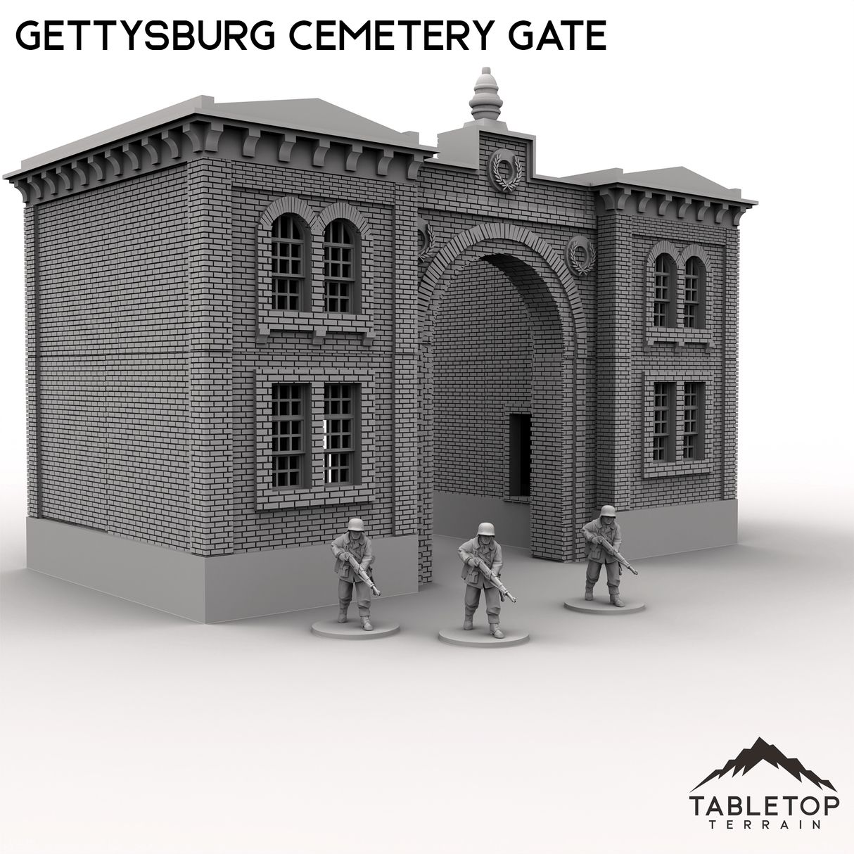 Tabletop Terrain Terrain Gettysburg Cemetery Gate