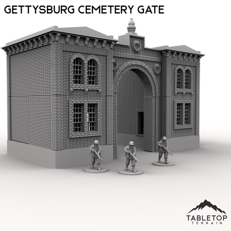 Tabletop Terrain Terrain Gettysburg Cemetery Gate