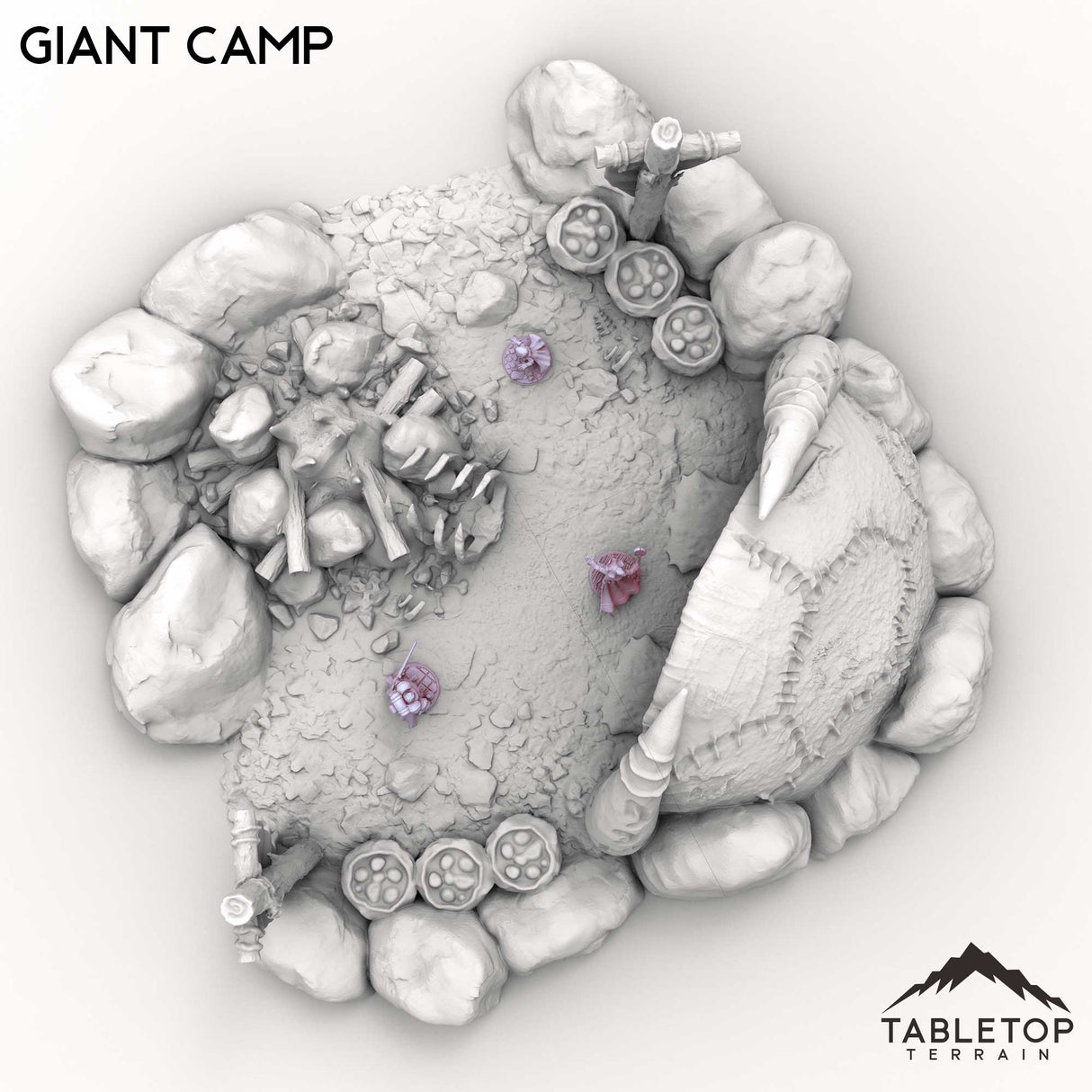 Tabletop Terrain Terrain Giant Camp