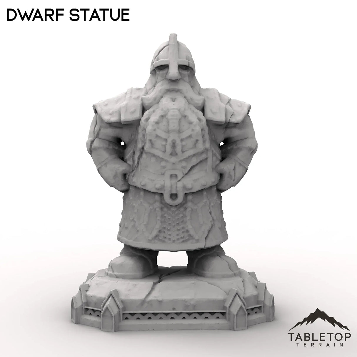 Tabletop Terrain Terrain Giant Dwarf Statue