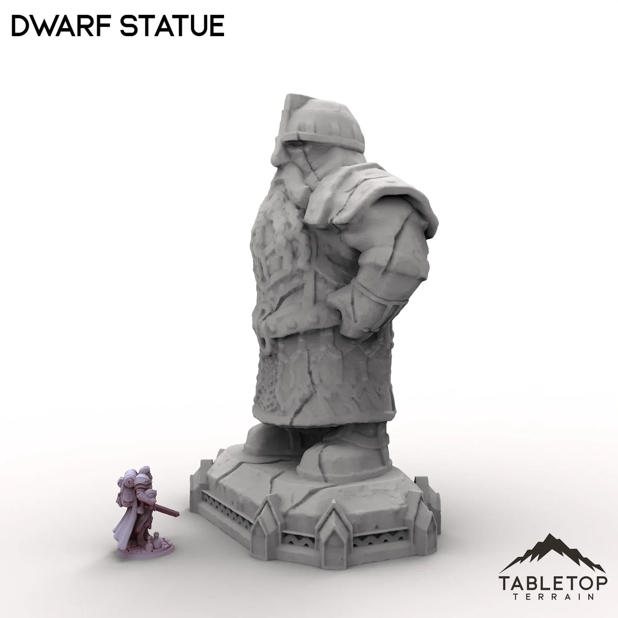 Tabletop Terrain Terrain Giant Dwarf Statue