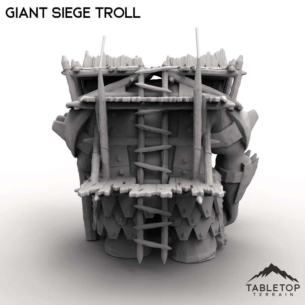 Tabletop Terrain Terrain Giant Siege Troll
