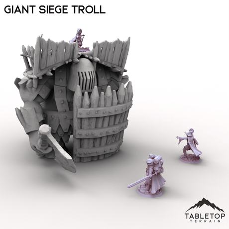 Tabletop Terrain Terrain Giant Siege Troll